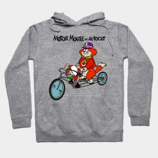 Motormouse and Autocat Classic 60’s Cartoon with Title Hoodie